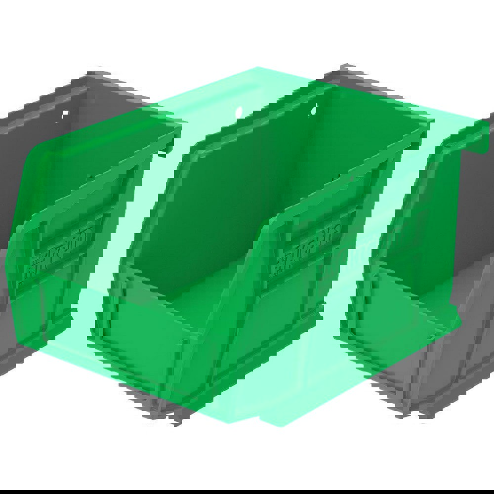 Plastic Hopper Stacking Bin: Green